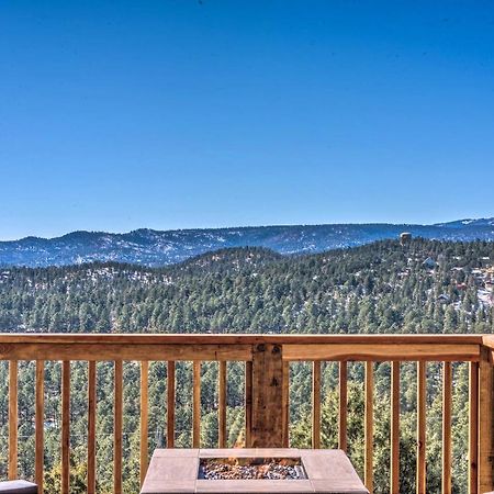 Mountains Majesty Cabin With Hot Tub And Mtn Views! Villa Ruidoso Luaran gambar