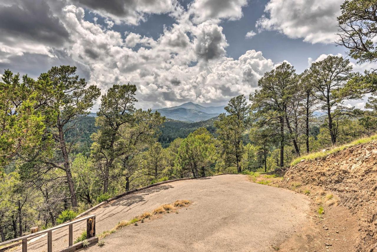 Mountains Majesty Cabin With Hot Tub And Mtn Views! Villa Ruidoso Luaran gambar