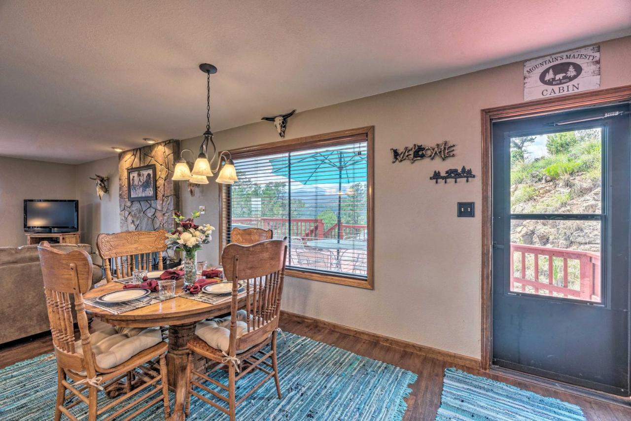 Mountains Majesty Cabin With Hot Tub And Mtn Views! Villa Ruidoso Luaran gambar