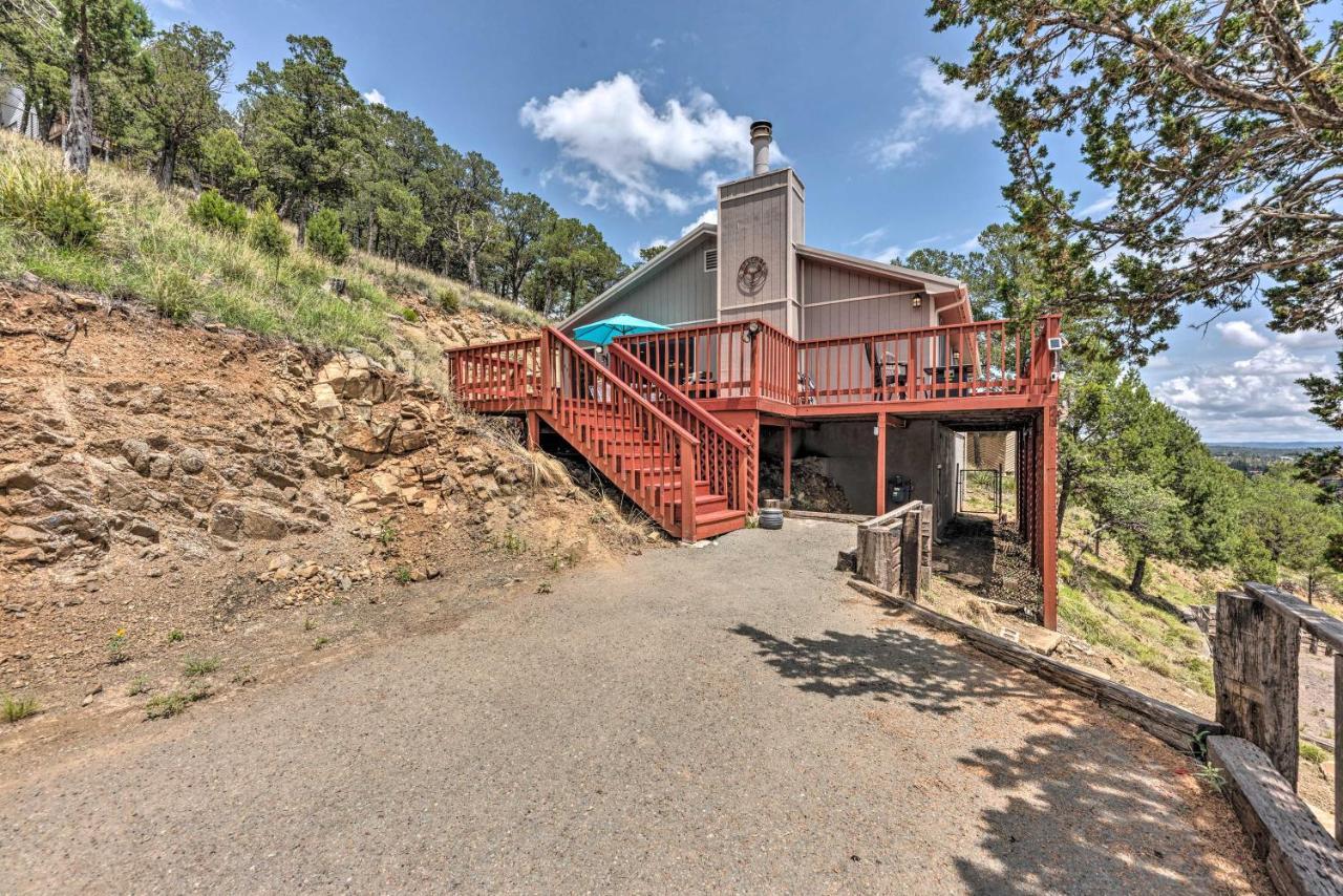 Mountains Majesty Cabin With Hot Tub And Mtn Views! Villa Ruidoso Luaran gambar