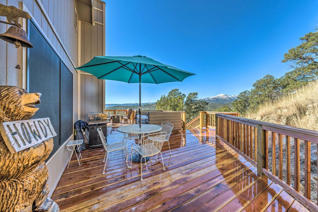 Mountains Majesty Cabin With Hot Tub And Mtn Views! Ruidoso Luaran gambar
