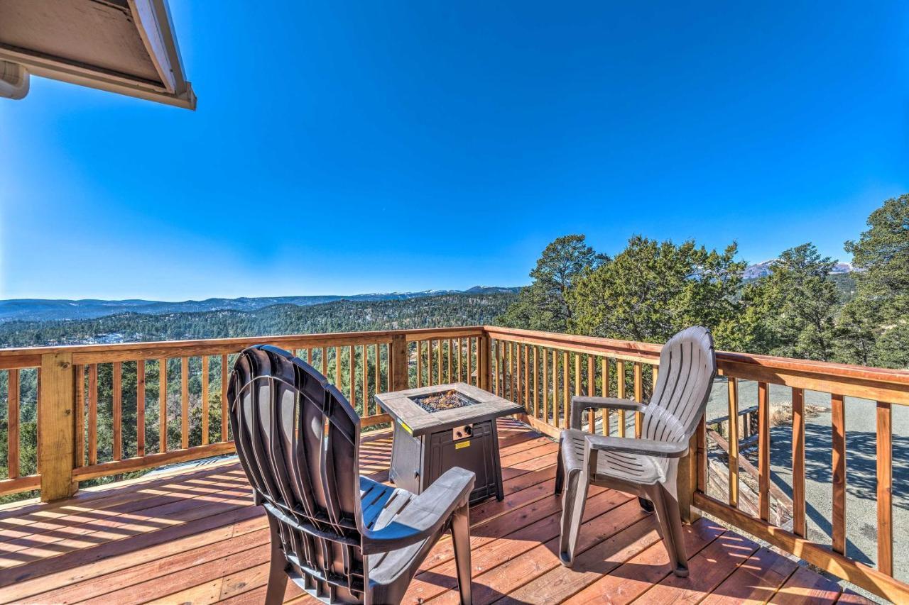 Mountains Majesty Cabin With Hot Tub And Mtn Views! Villa Ruidoso Luaran gambar