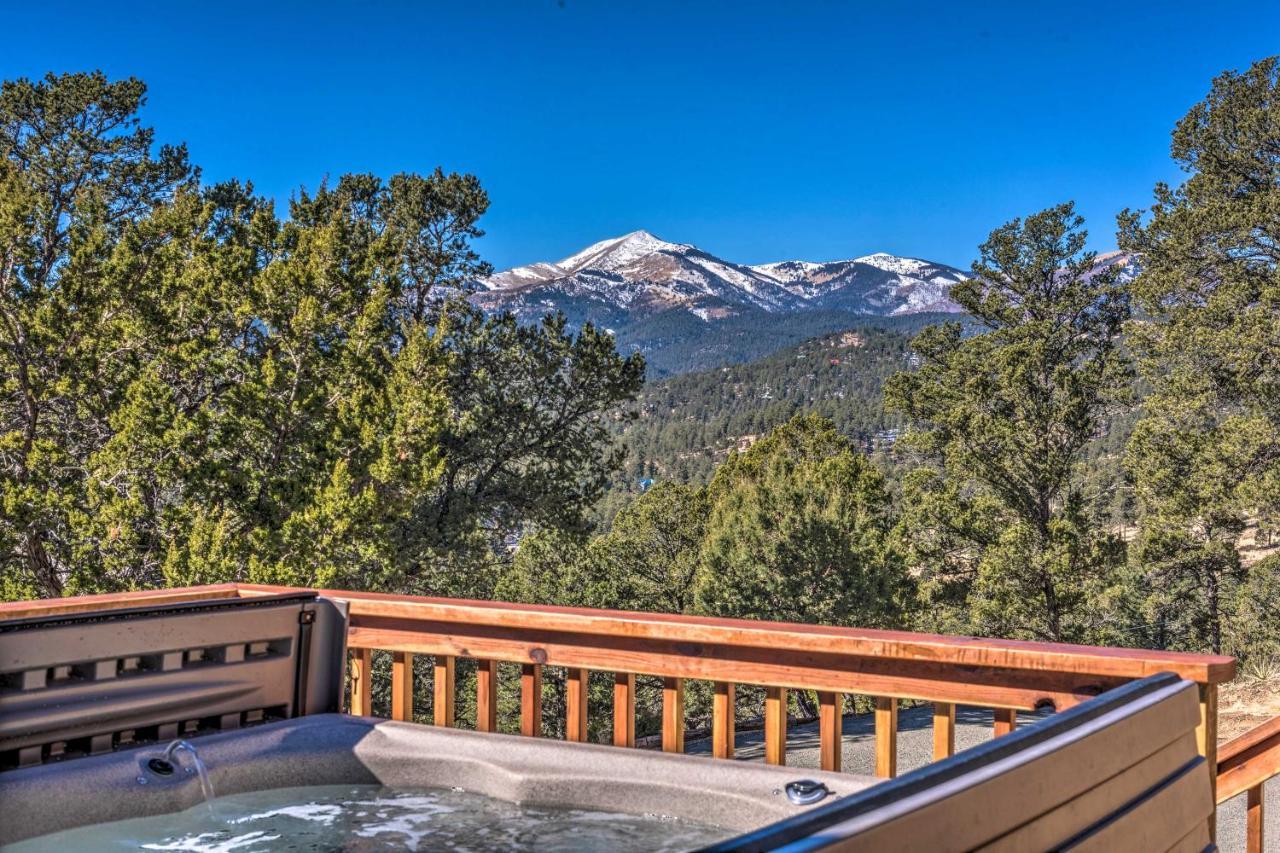 Mountains Majesty Cabin With Hot Tub And Mtn Views! Villa Ruidoso Luaran gambar