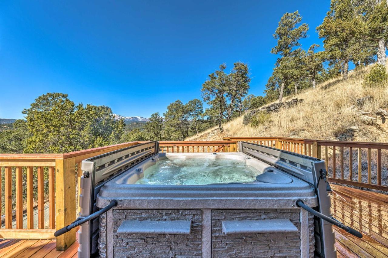 Mountains Majesty Cabin With Hot Tub And Mtn Views! Villa Ruidoso Luaran gambar