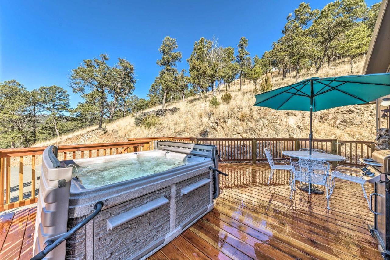 Mountains Majesty Cabin With Hot Tub And Mtn Views! Ruidoso Luaran gambar