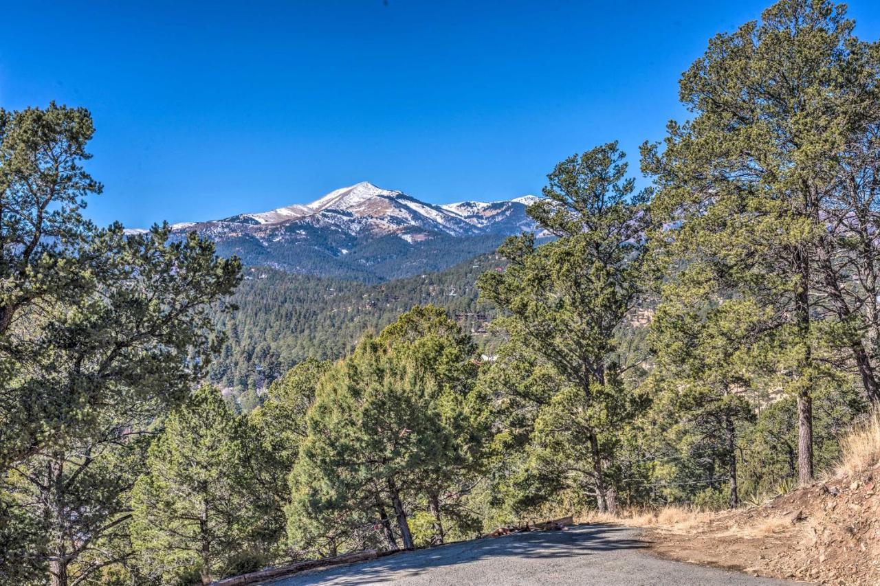 Mountains Majesty Cabin With Hot Tub And Mtn Views! Villa Ruidoso Luaran gambar